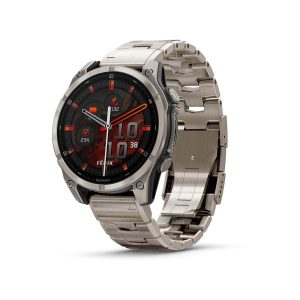 GARMIN fenix 8 – 47 mm, AMOLED Sapphire, Titanium Vented titanium bracelet