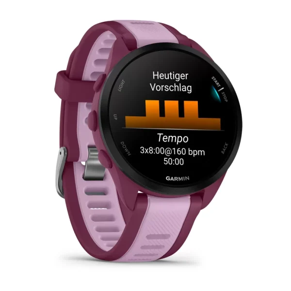 GARMIN forerunner 165 music Berry Lilac - Image 3