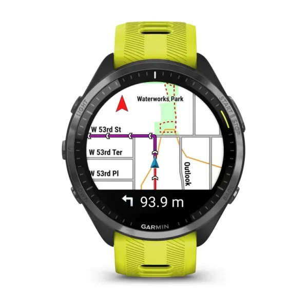 GARMIN Forerunner 965 Carbon Grey DLC Titanium Yellow - Image 2