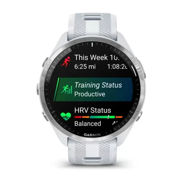 GARMIN Forerunner 965 Carbon Grey DLC Titanium white - Image 2