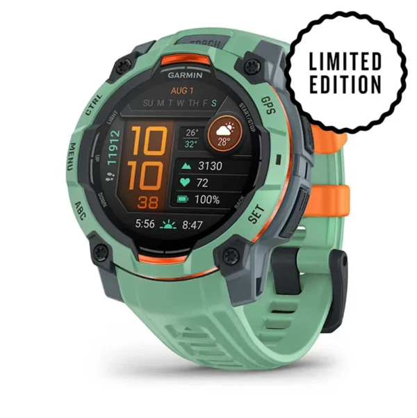 GARMIN Instinct 3 – 45 mm, AMOLED Neotropic