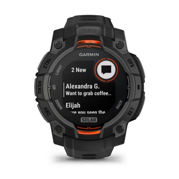 GARMIN Instinct 3 – 45 mm, Solar Black - Image 4