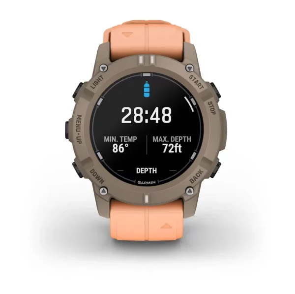 GARMIN Descent G2 Paloma Shell Pink Band - Image 4