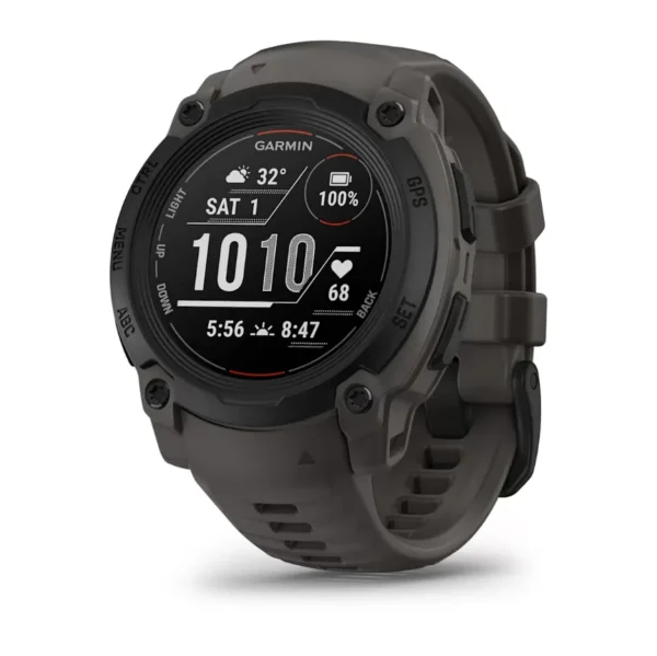 GARMIN Instinct E – 40 mm, Black, Charcoal Band