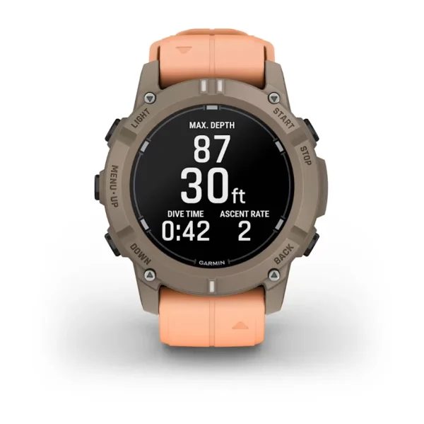 GARMIN Descent G2 Paloma Shell Pink Band - Image 3