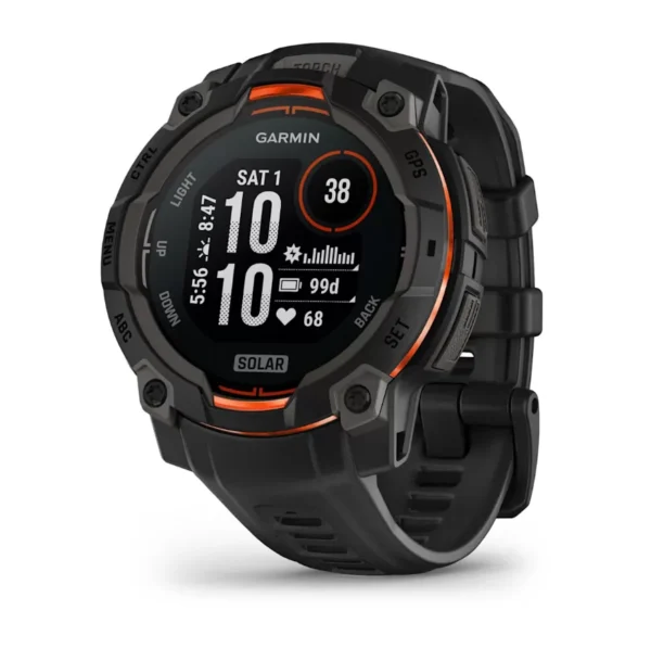 GARMIN Instinct 3 – 45 mm, Solar Black
