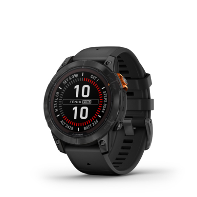 fēnix 7 Pro – Solar Edition, Slate Gray with Black Band